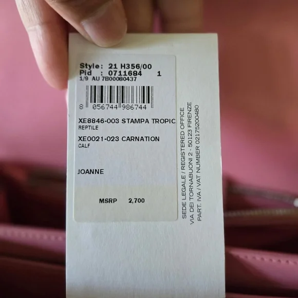 Salvatore Ferragamo Multicolor Tropical Shoulder Bag - Picture 8 of 8